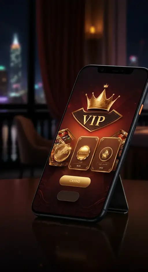 Interface du programme VIP de Cresus Casino affichant les différents niveaux et avantages exclusifs pour les joueurs fidèles